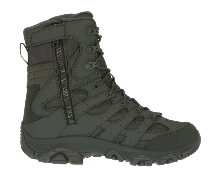 MERRELL MOAB 3 8" TACTICAL ZIP WATERPROOF J004109 - Image 2